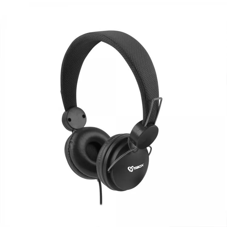 SBOX HS-736 HEADPHONES BLACK