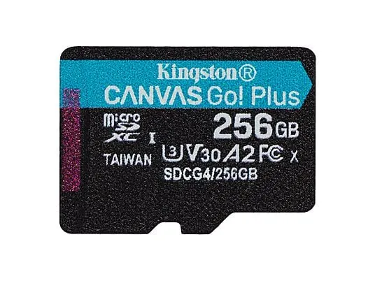 Secure Digital Micro Kingston 256GB SDXC Canvas Go! Plus cl10 UHS-I 20
