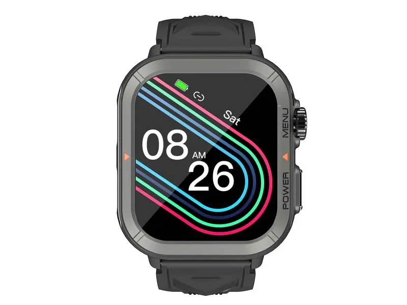 Smartwatch Blackview W30 Black 1.91" Heart rate/Water resistant/BT Cal