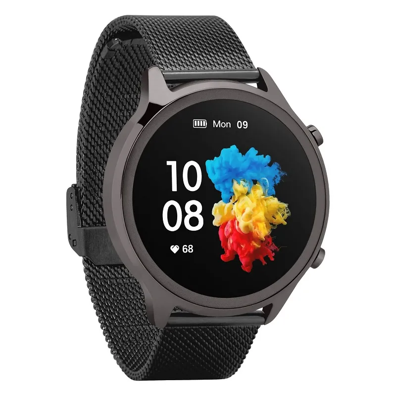 Smartwatch Garett Women Veronica Black Steel