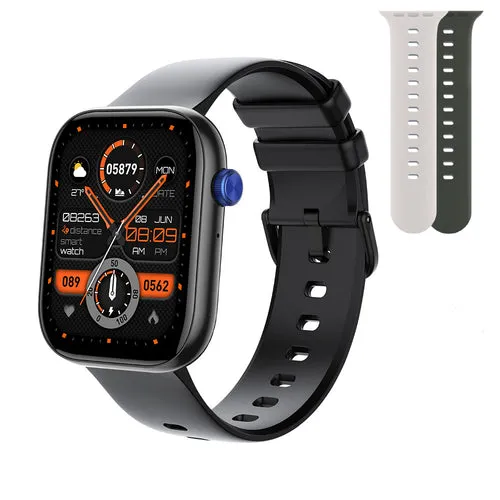 Smartwatch Moye Kronos 3 Pro Black w/2 Bracelets