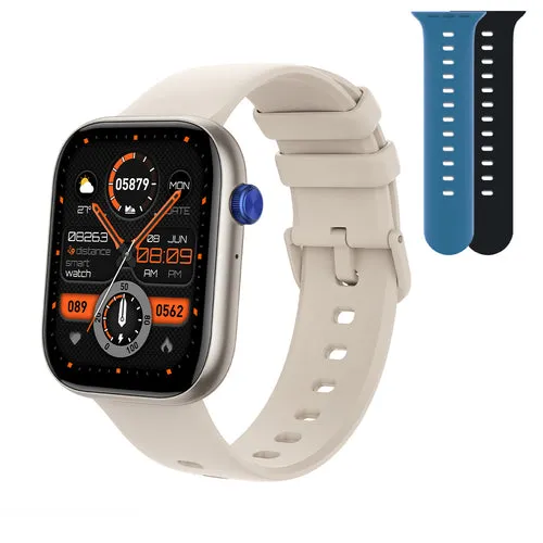 Smartwatch Moye Kronos 3 Pro Silver w/2 Bracelets