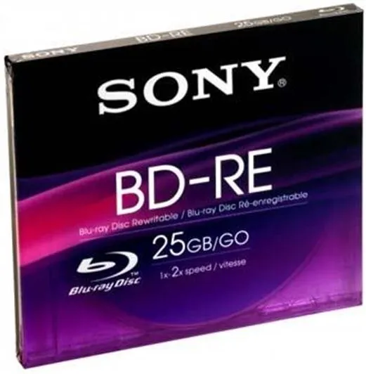 SONY BD-R DL 25GB BNE25SL REWRITABLE