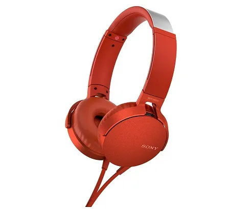 SONY MDR-X550APB EXTRA BASS RED