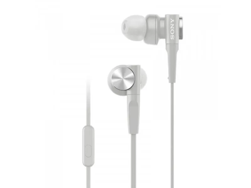 SONY MDR-XB55APW w/MICROPHONE WHITE