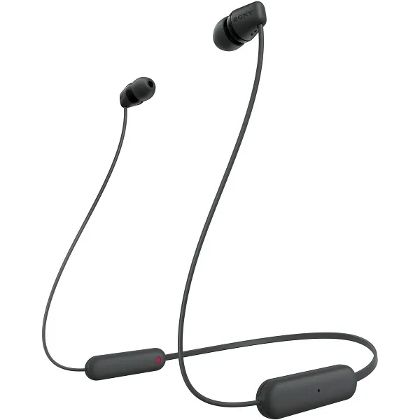 Sony WI-C100B Wireless Black Earphones