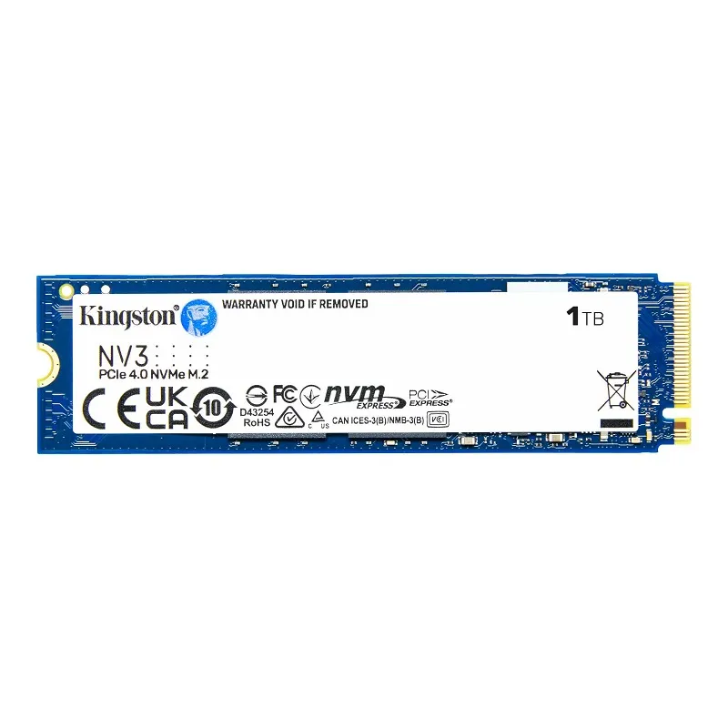 SSD M.2 Kingston NV3 NVMe 1TB PCIe 4.0 x4 6000/4000 MB/s