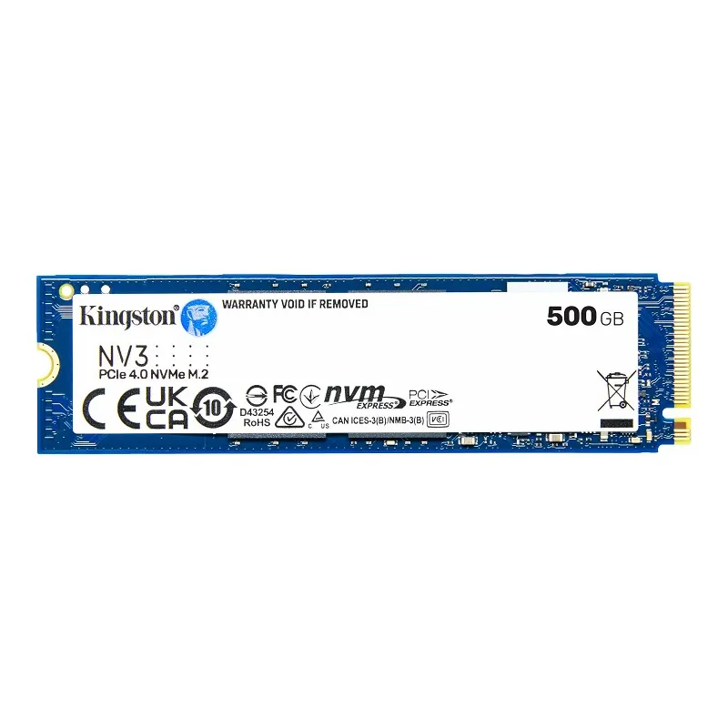 SSD M.2 Kingston NV3 NVMe 500GB PCIe 4.0 x4 5000/3000 MB/s