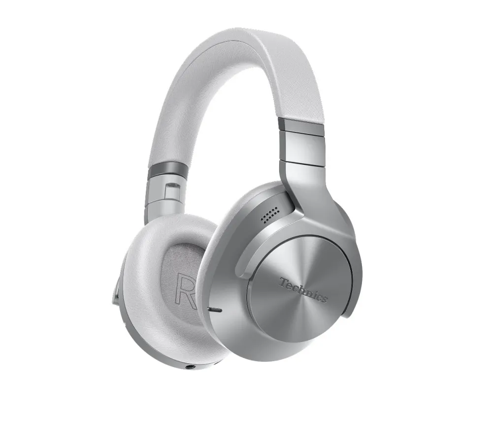 TECHNICS EAH-A800E-S SILVER WIRELESS HEADPHONES WITH NOISE CANCELLING