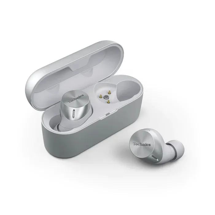 TECHNICS EAH-AZ60M2E-S SILVER TRUE WIRELESS EARBUDS WITH NOISE CANCELI
