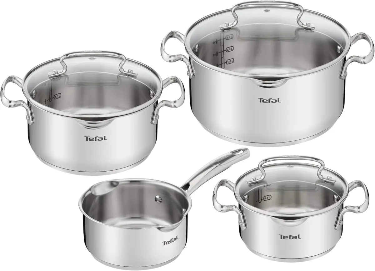TEFAL G719S735 SET 7PCES INOX DUETTO