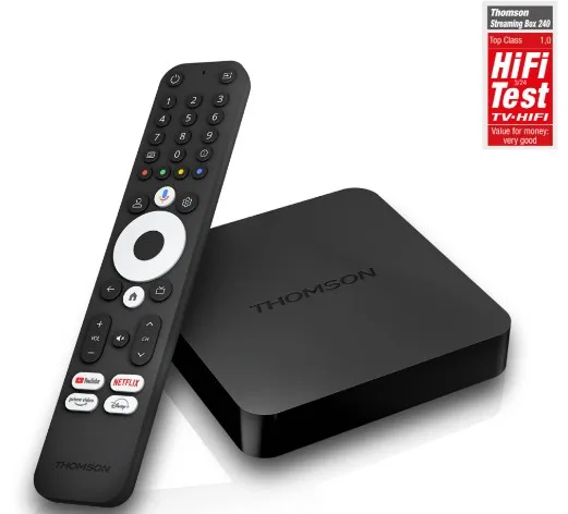 THOMSON ANDROID BOX  STREAMING BOX 240