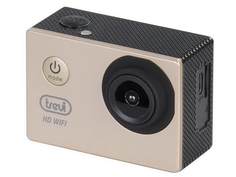 TREVI GO 2200 ACTION CAMERA WIFI FULL HD WATERPROOF GOLD