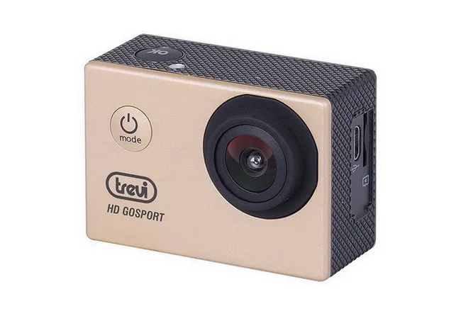 TREVI GO 2200 S2 FULL HD ACTION CAMERA, WATERPROOF, GOLD