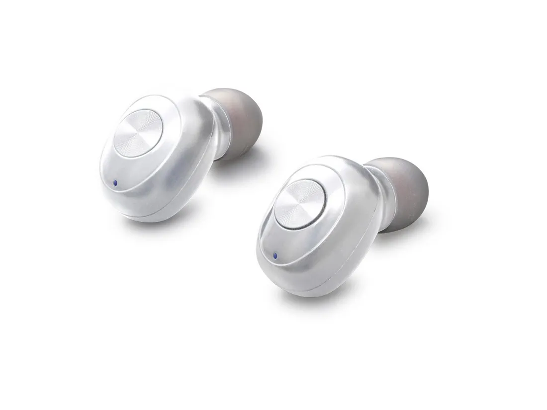 TREVI HMP 12E04 AIRBUDS BLUETOOTH EARPHONES W/MICROPHONE WHITE