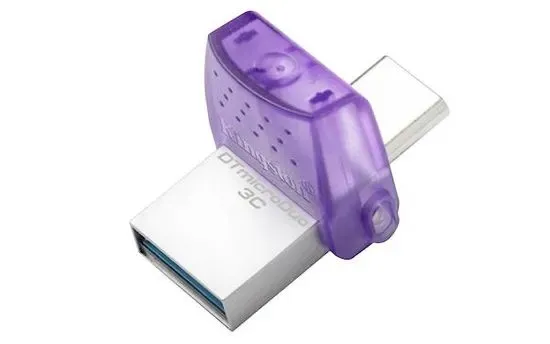 USB Drive 64GB Kingston DataTraveler microDuo 3C Gen3 USB 3.2 OTG Supp