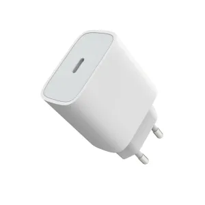 USB Universal Power Charger Platinet Type-C PD 20W White