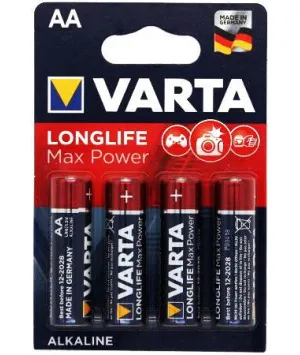 VARTA LONG LIFE AA LR6 4/1 Алкална Батерија