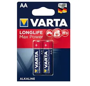 VARTA LONG LIFE MAX POWER AA LR6 2/1 Алкална Батерија