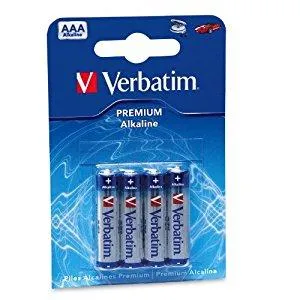 VERBATIM BATERIES AAA 4PACK ALKALINE
