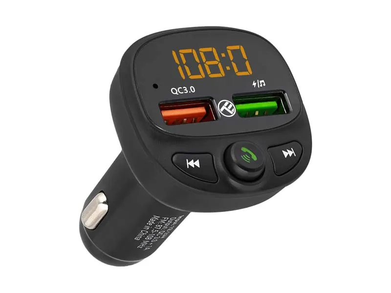 Wireless Bluetooth FM Transmitter Tellur B7 Hands Free/Dual Charger w/