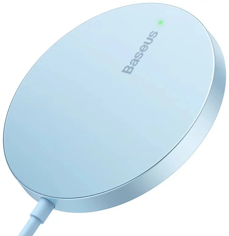 Wireless Charger Baseus Simple Mini3 Magnetic 15W Galaxy Blue