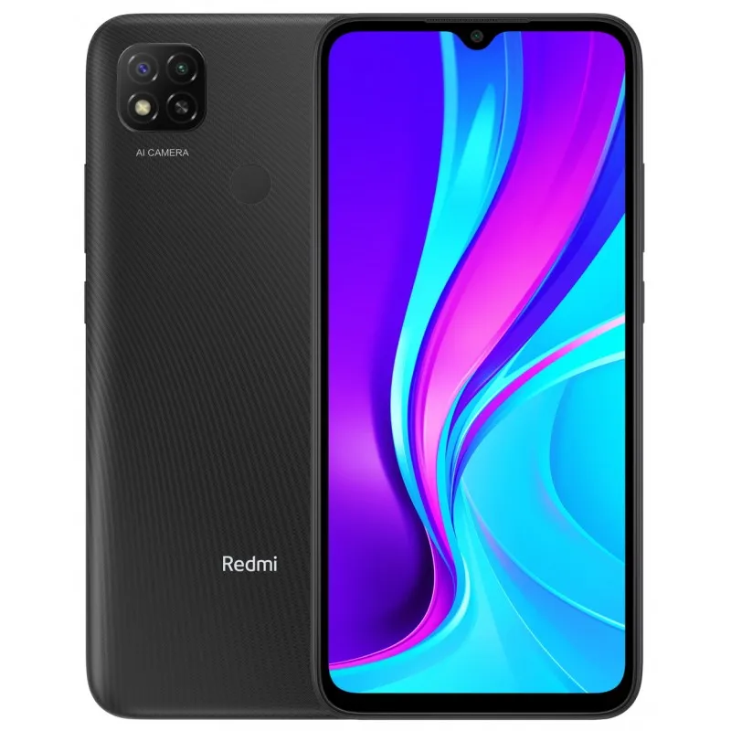 XIAOMI REDMI 9C 3GB/64GB NFC DUAL SIM MIDNIGHT GRAY